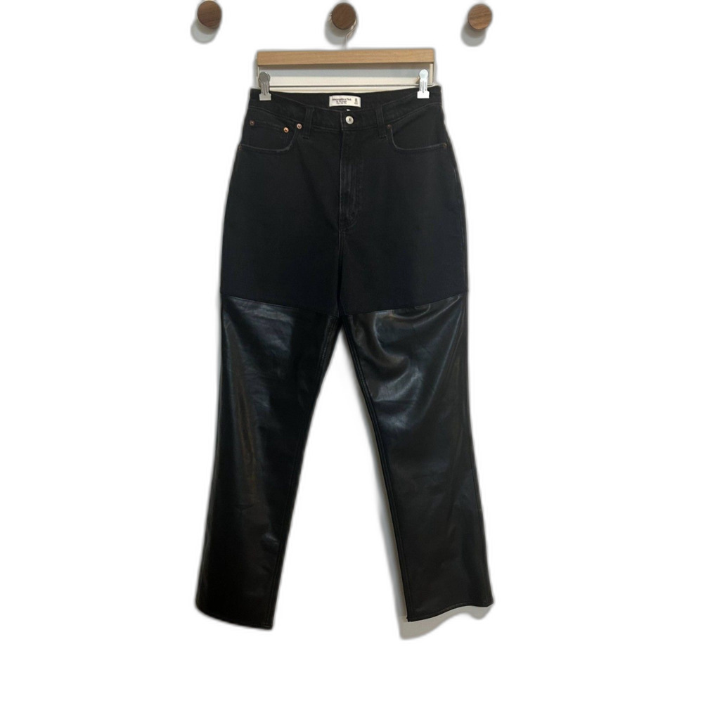 Abercrombie & Fitch Pants Curve Love The '90s Straight Ultra High Rise 10 Short